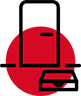 Contact-free delivery logo